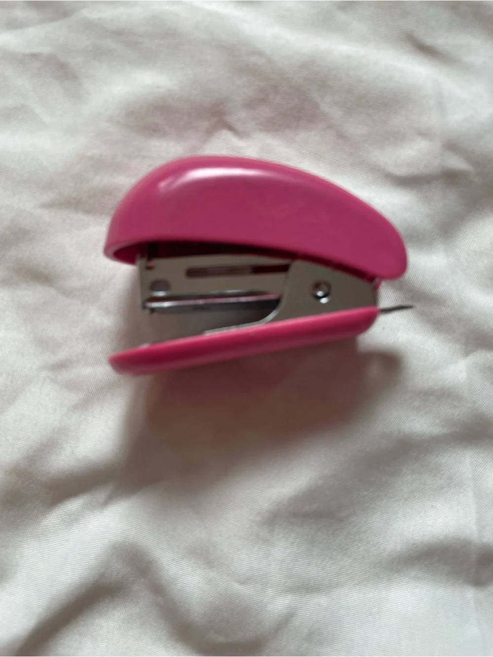 Hot Pink Mini Stapler